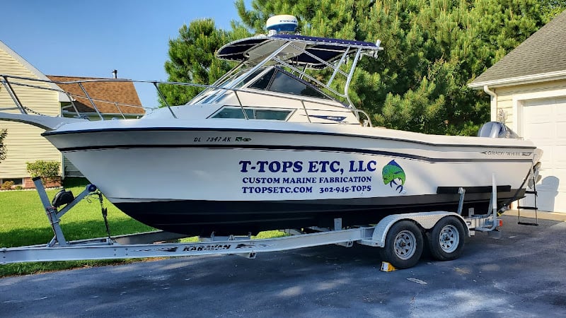 Contractor T-Tops Etc, Delmarvas Leading Boat Top Manufacturer in Harbeson DE