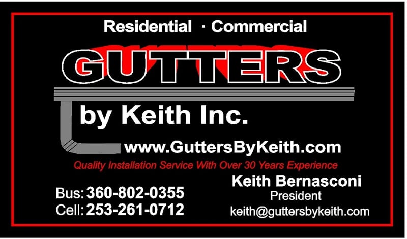 Contractor Gutters By Keith Inc in Enumclaw WA