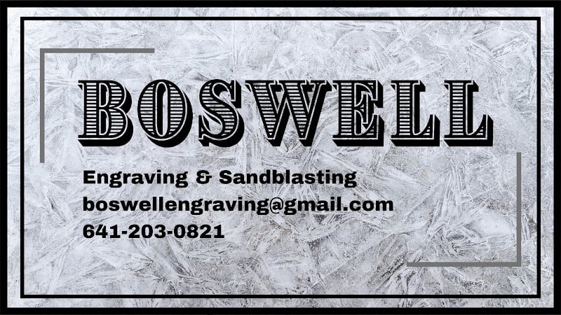 Boswell Engraving and Sandblasting