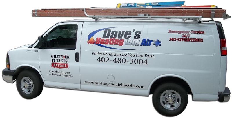 Contractor Daves Heating and Air, Inc. in Lincoln NE