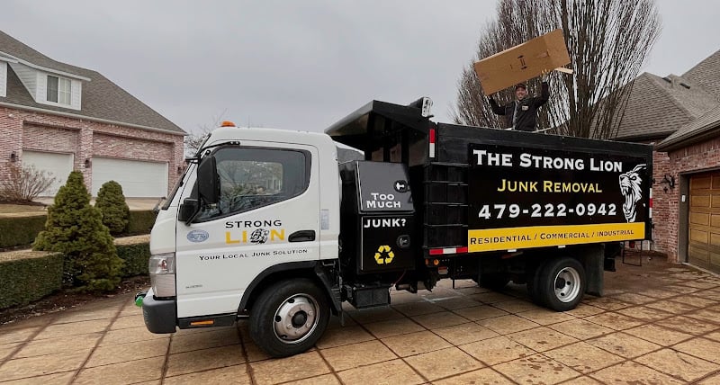 Contractor The Strong Lion Junk Removal in Fayetteville AR