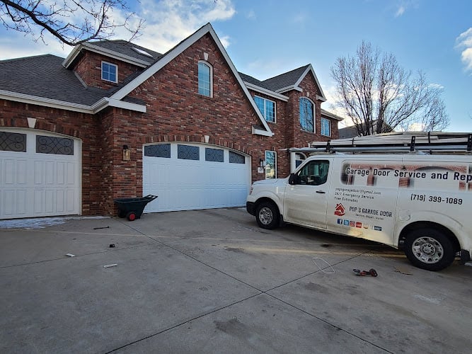 Contractor Pops Garage Door in Aurora CO