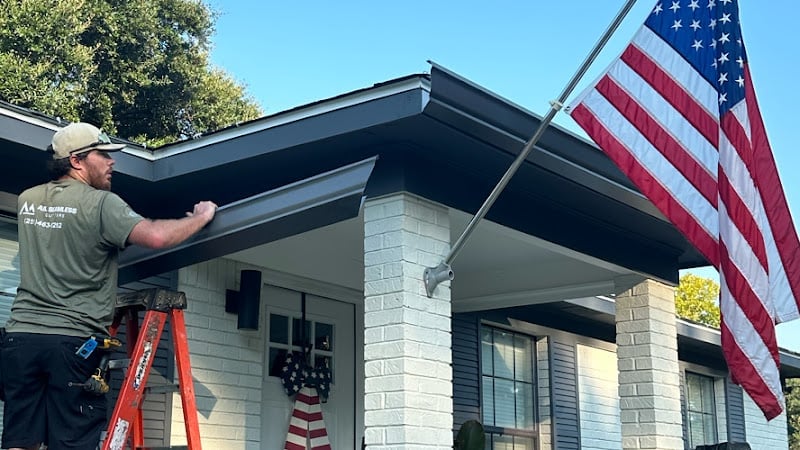 All Seamless Gutters : Seamless Rain Gutter Installation