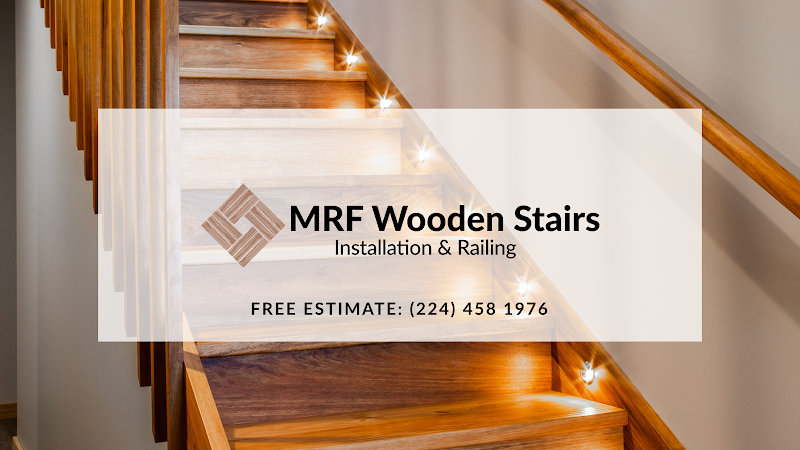 MRF Wooden Stairs Installation & Railing