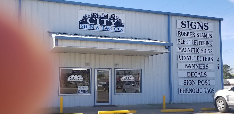 Contractor City Sign & Tag Co. in Sulphur LA