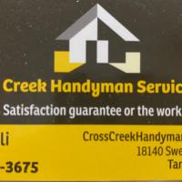 Contractor Cross Creek Handyman services in Tampa FL