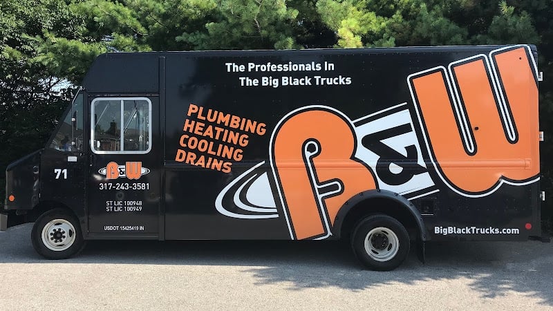 Contractor B&W Plumbing Heating Cooling and Drains in Speedway IN