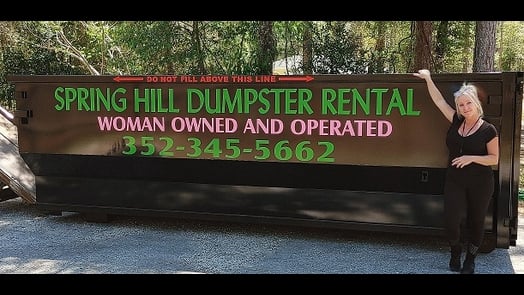 Contractor Spring Hill Dumpster Rental in Spring Hill FL