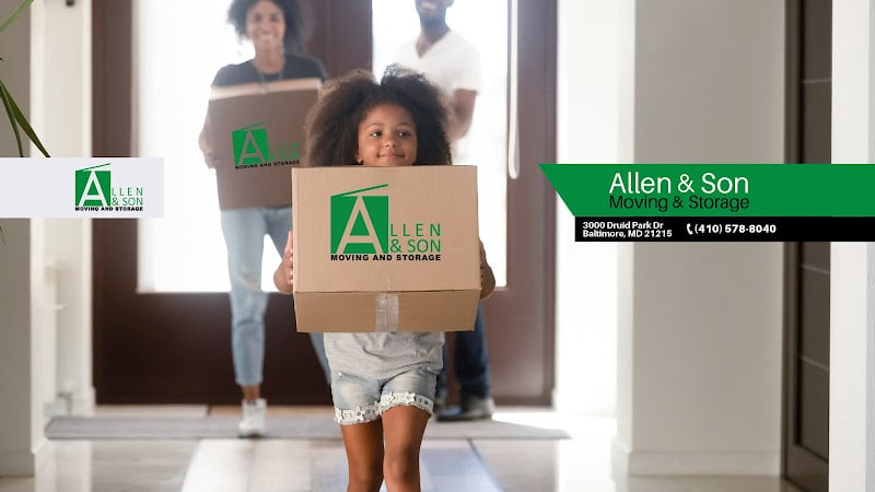 Contractor Allen & Son Moving & Storage in Baltimore MD