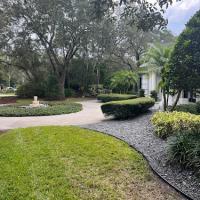 Contractor Yard Wright Lawn and Landscaping in Holiday FL