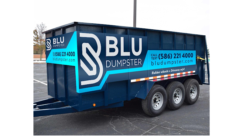 Contractor Blu Dumpster Rental in Utica MI