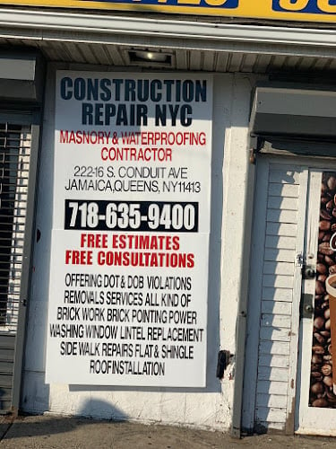 Construction Repair NYC - Masonry & Waterproofing Contractor