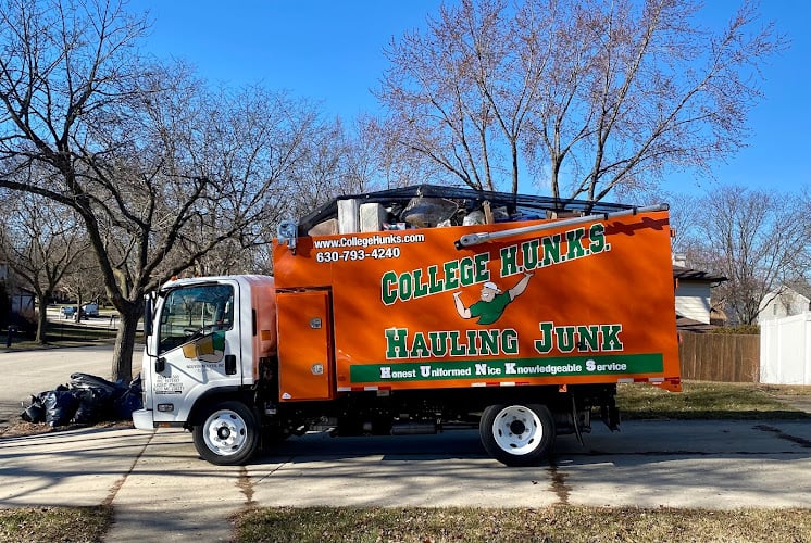 Contractor College Hunks Hauling Junk and Moving DeKalb County in Elgin IL