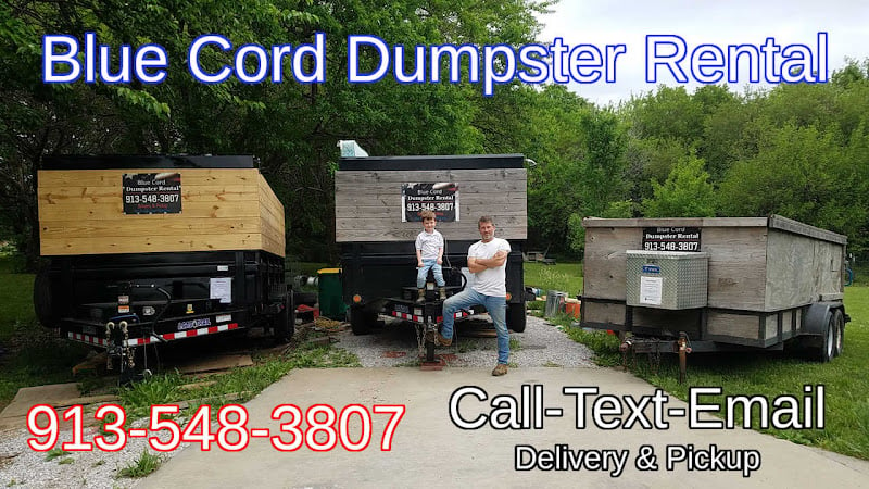 Blue Cord Dumpster Rental