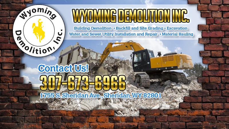 Contractor Wyoming Demolition in Sheridan WY