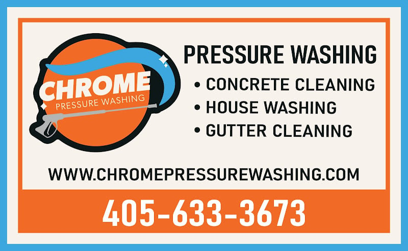 Contractor Chrome Pressure Washing in Oklahoma City OK