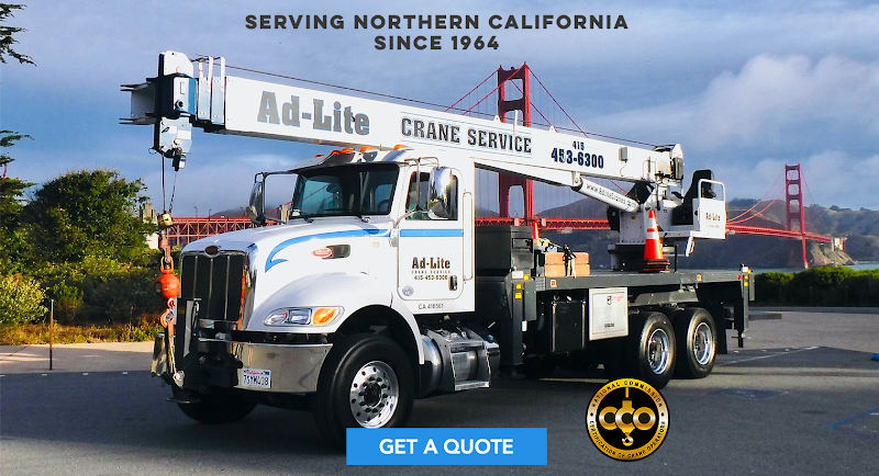 Contractor Ad-Lite Crane Service in Novato CA