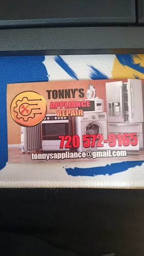 Contractor Tonnys Appliance Repair in Westminster CO