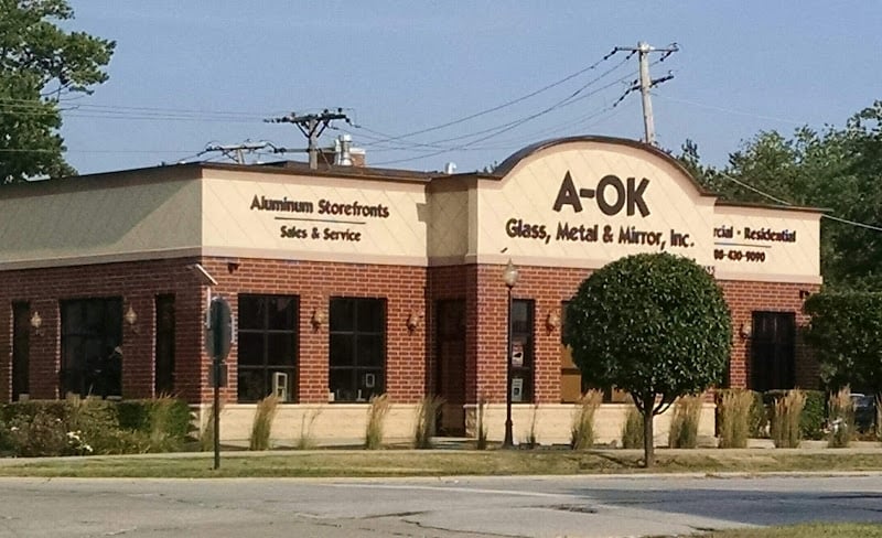 Contractor A-OK Glass Metal & Mirror, Inc. in Bridgeview IL